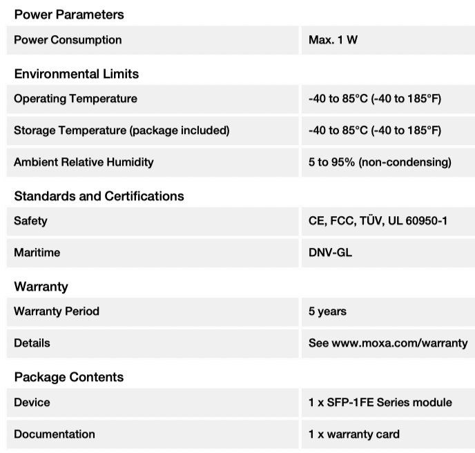 Unità & Adattatore: Moxa SFP-1FEMLC-T - LWL Lichtleiter Multi-Mode 100FX 4km () – Nuovo (secondo la descrizione) da Oensingen venduto da Jadakiss 3