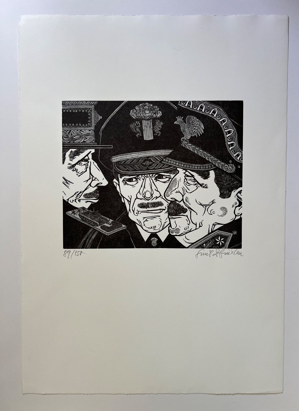 Grafica & Litografie: Emil Zbinden, handsigniert, nummeriert – Usato da Rain venduto da Pic-Ass 2