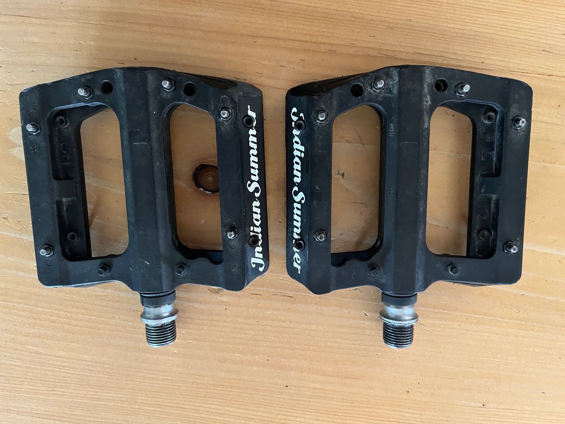 Pezzi di ricambio: Flatpedals von Indian Summer – Usato da Jaberg venduto da tequila73