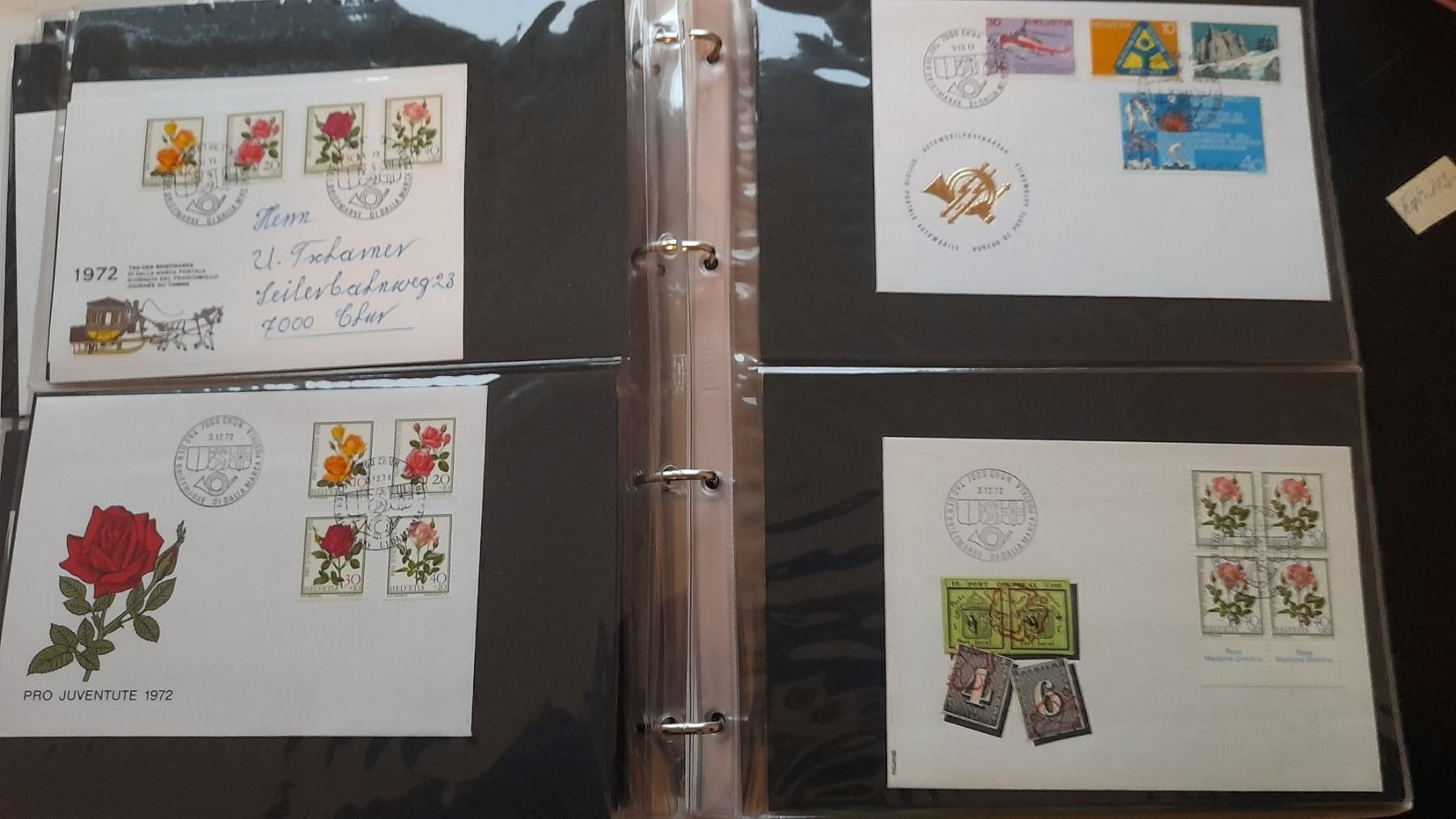 Tutti i francobolli: FDC Schweiz und diverses – Usato da Balgach venduto da SIMEON27 8