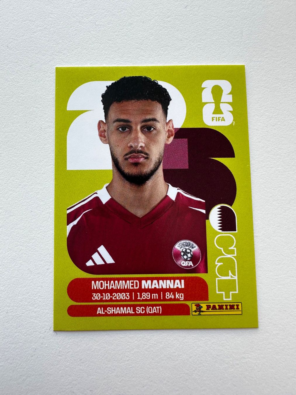 Panini Carte collezionabili: FIFA WM 2026 Sticker Mohammed Mannai Qatar OAT 9 – Nuovo (secondo la descrizione) da Zürich venduto da karsumpel11