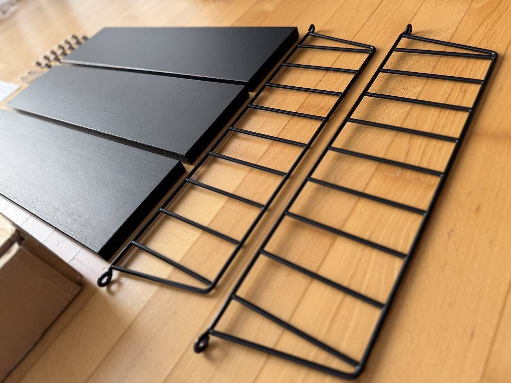 String Scaffali: Original String Pocket Wandregal  Esche schwarz/Schwarz – Usato da Uetikon am See venduto da -mk- 3