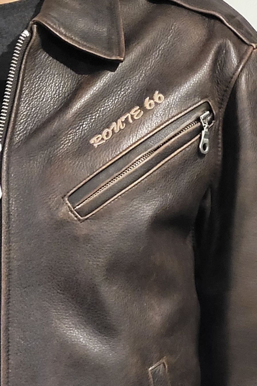 Giacche: Route 66 Lederjacke / Biker / Caferacer Grösse L – Usato da Emmen venduto da Boeneler