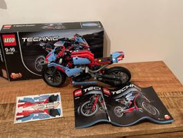 LEGO Technic Motorrad 42036 - Top Zustand - Komplett!