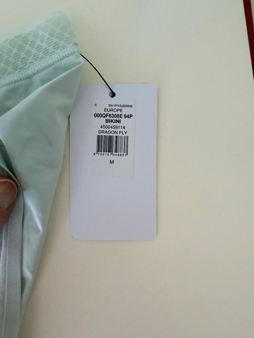 Calvin Klein Sonstige Unterwäsche: CALVIN KLEIN, Slip, Grösse M, Farbe Helles Mint – Neu und originalverpackt aus Rudolfstetten von gst_g7xl 1