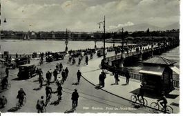 Genève - Pont du Mont Blanc  1940