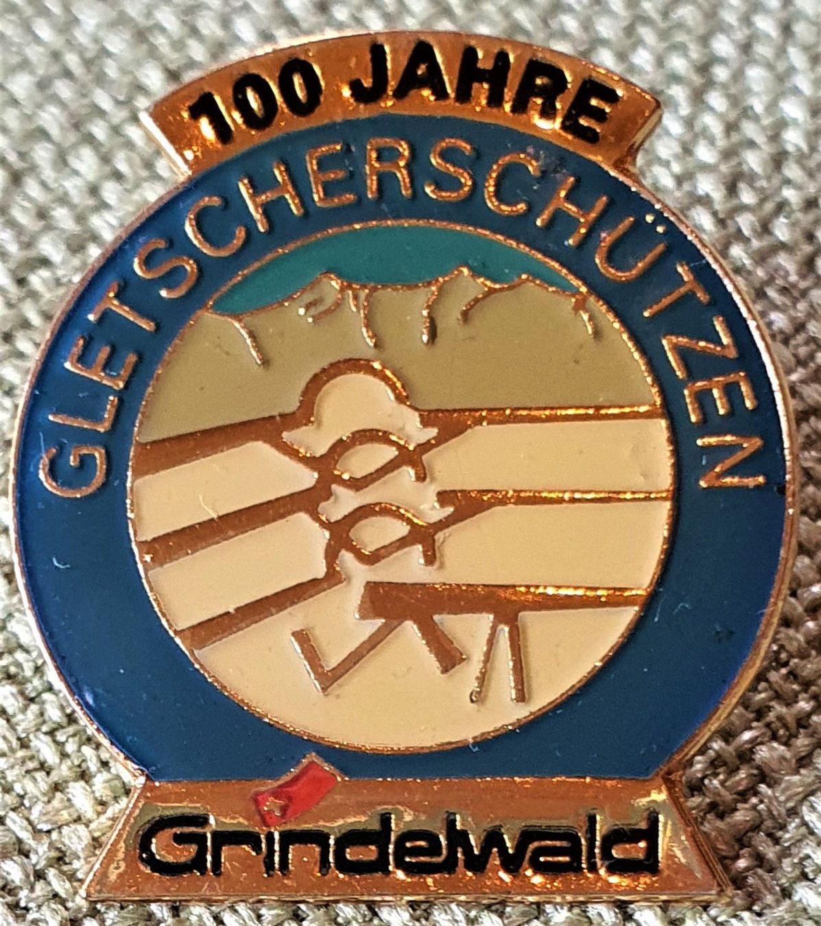 Pins: C724  Pin Gletscher Schützen Grindelwald – Gebraucht aus Reinach BL von Boston-Verkauf