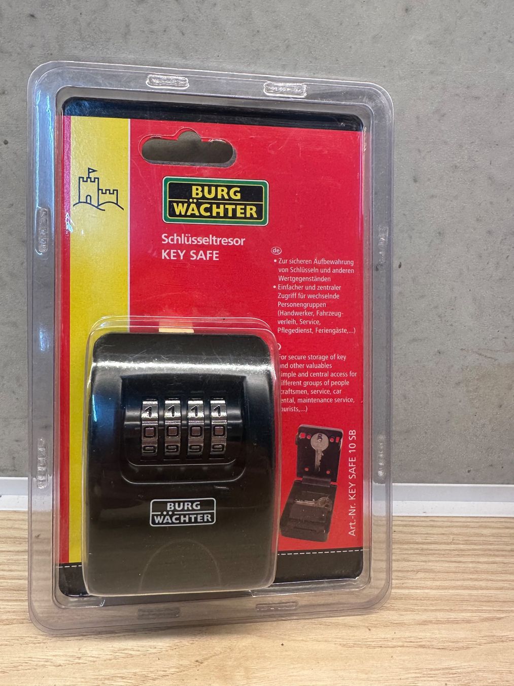 Schlösser: Boîte à clé sécurisée par code – Gebraucht aus Gampelen von Gflocon
