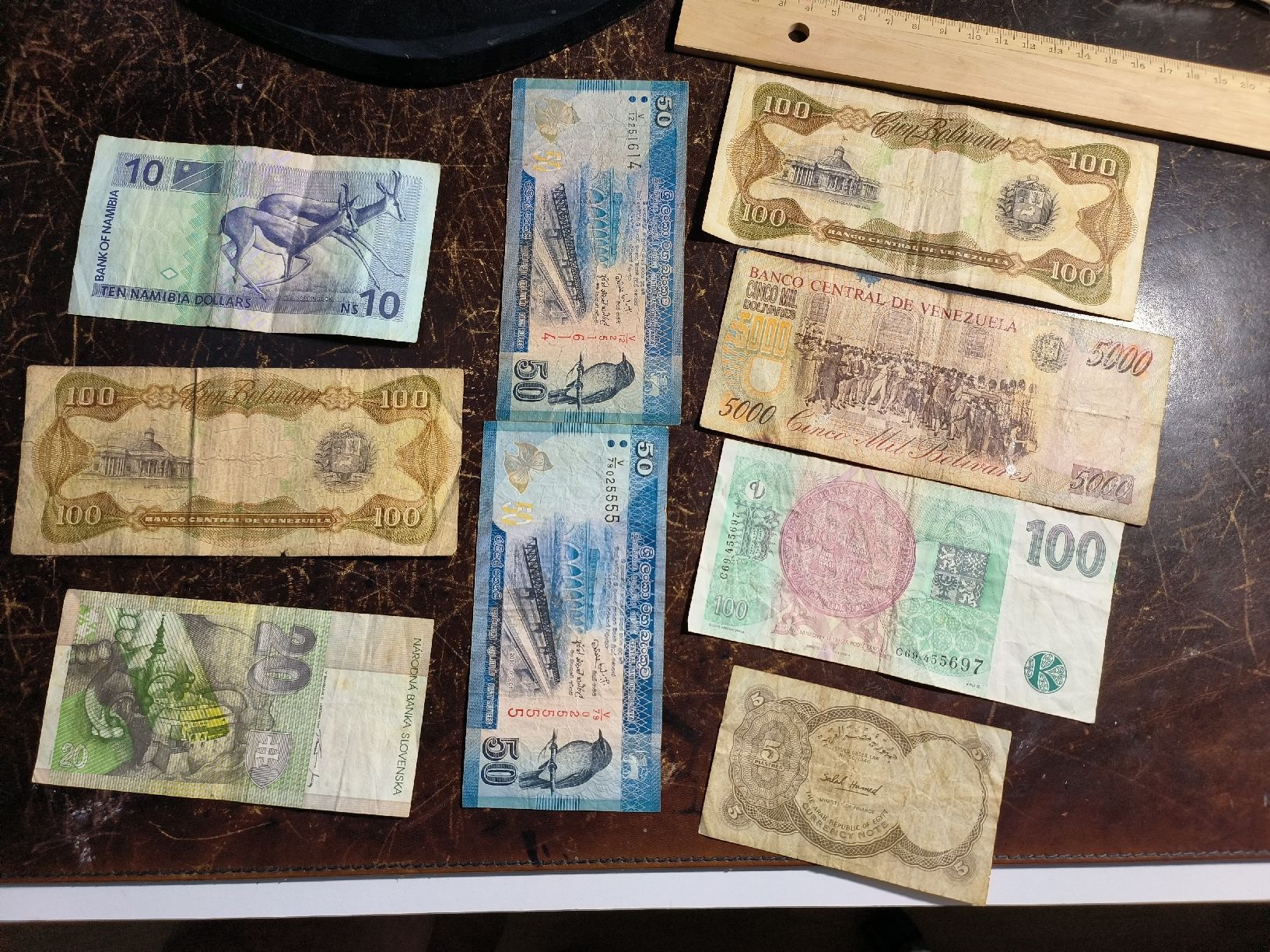 Banconote: Diverse Sammlung ausländischer Banknoten – Usato da Obfelden venduto da mw983 1