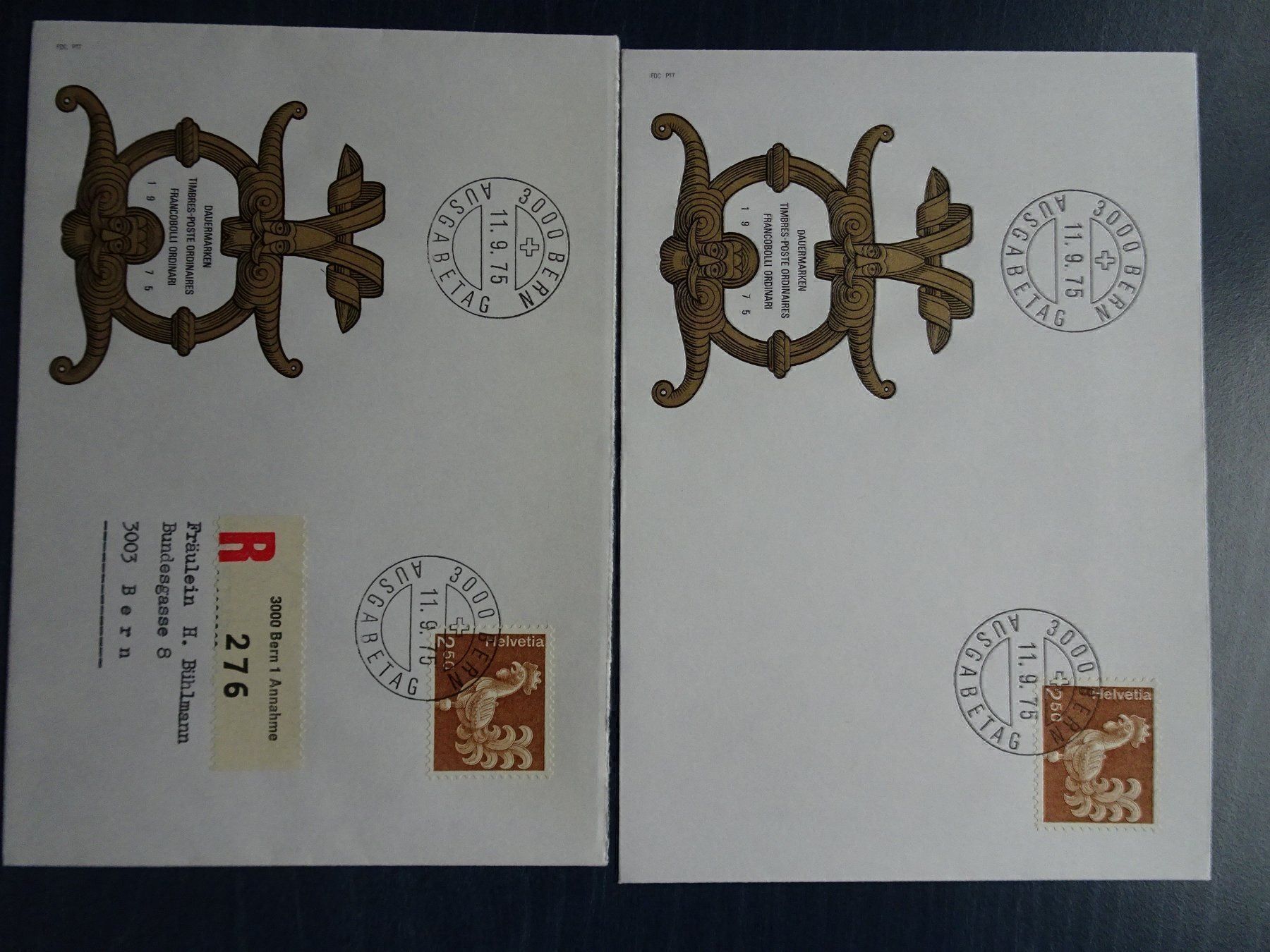 Alle Briefmarken: 1975 – Neu (gemäss Beschreibung) aus Aadorf von Chnorli-Furz