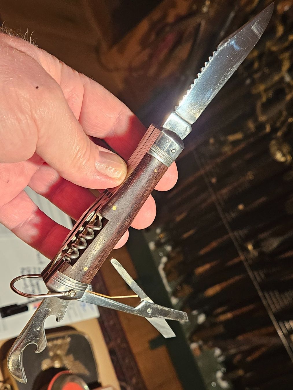 Coltelli tascabile: SAMMLER MESSER SECHS STÜCK – Usato da Maschwanden venduto da OliverM05 1