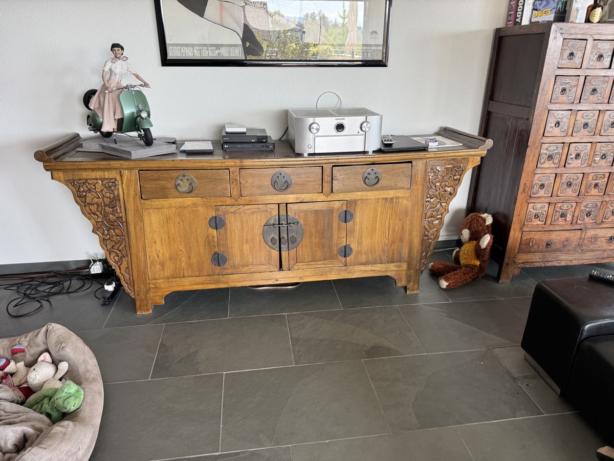 Credenze: Antikes chinesisches Sideboard Credenza Longue – Usato da Horgen venduto da Herb69 4