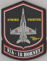 Schweizer Luftwaffe F/A-18 Hornet Patch - Top Zustand!