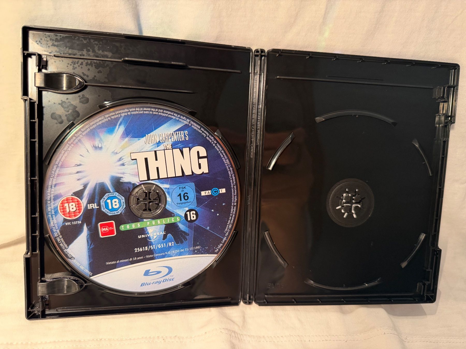 Alle DVDs: The Thing / John Carpenter / ohne 4K Disc – Gebraucht aus Zollikofen von hekote 2