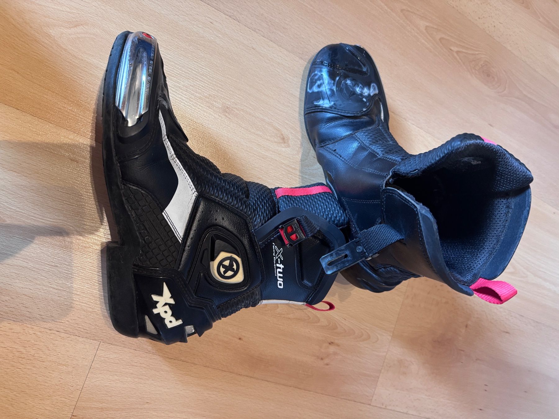 Chaussures hommes: Xpd X Two Motorradschuhe – D'occasion à Messen par _Schluep_