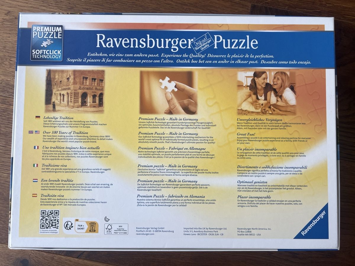 Ravensburger Puzzle: Ravensburger Puzzle Rheinfall 1000 Teile – Nuovo (secondo la descrizione) da Immensee venduto da LizzaSch03 1