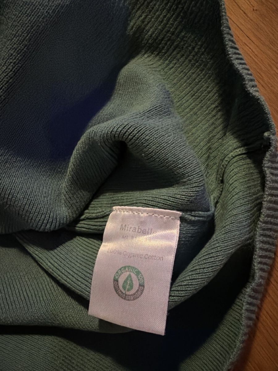 Maglioni & Felpe: Collectif mon Amour Bio-Baumwollpullover, Grün, Grösse M – Usato da Stäfa venduto da Waykana15 2