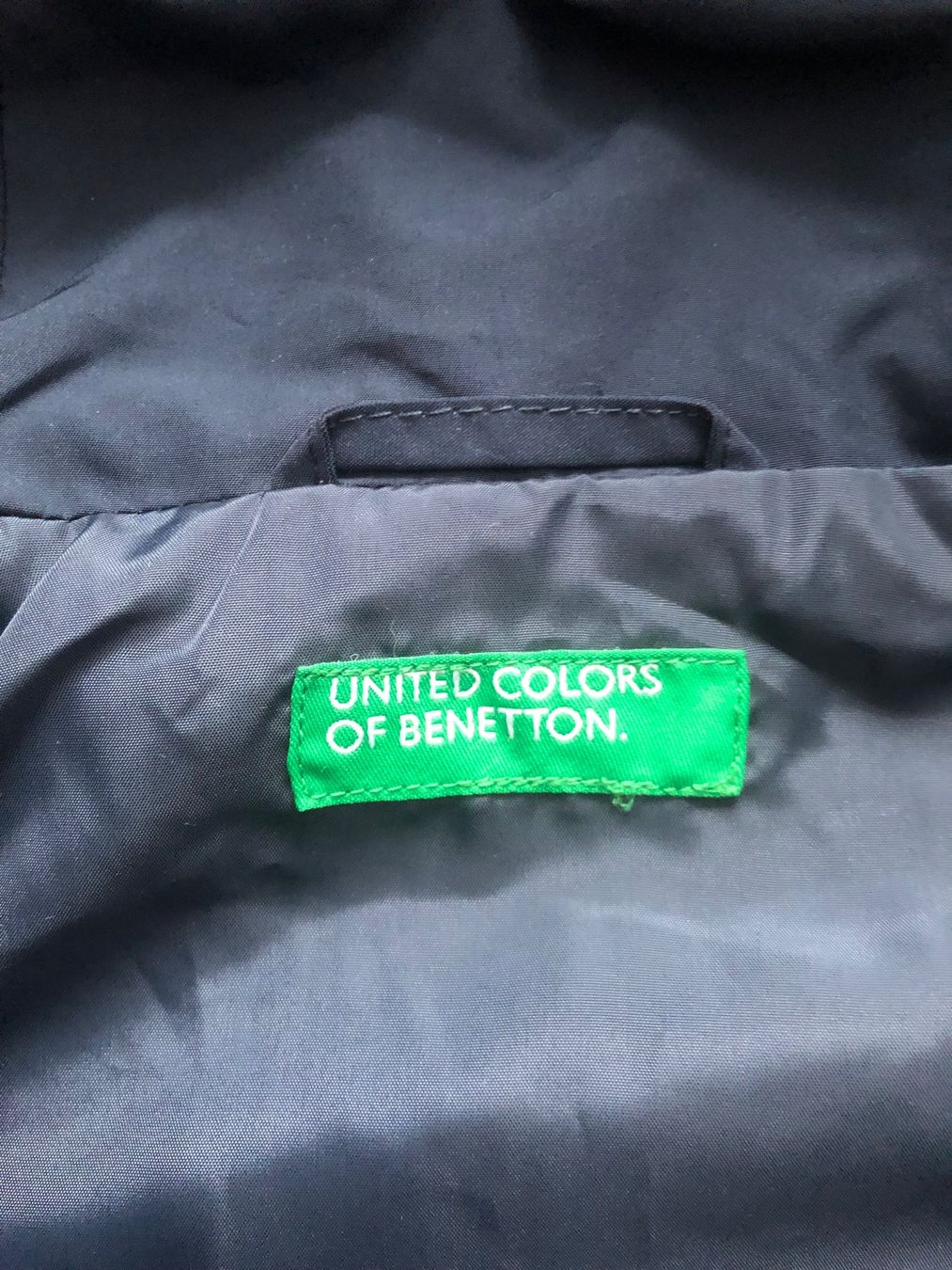 Benetton Giacche & Cappotti: BENETTON JACKE 10-11 dunkelblau – Usato da Wattwil venduto da jopara 1