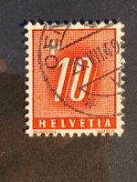 Schweiz 1949 Porto 10 Vollstempel OEN(SINGEN) 29.VII.49