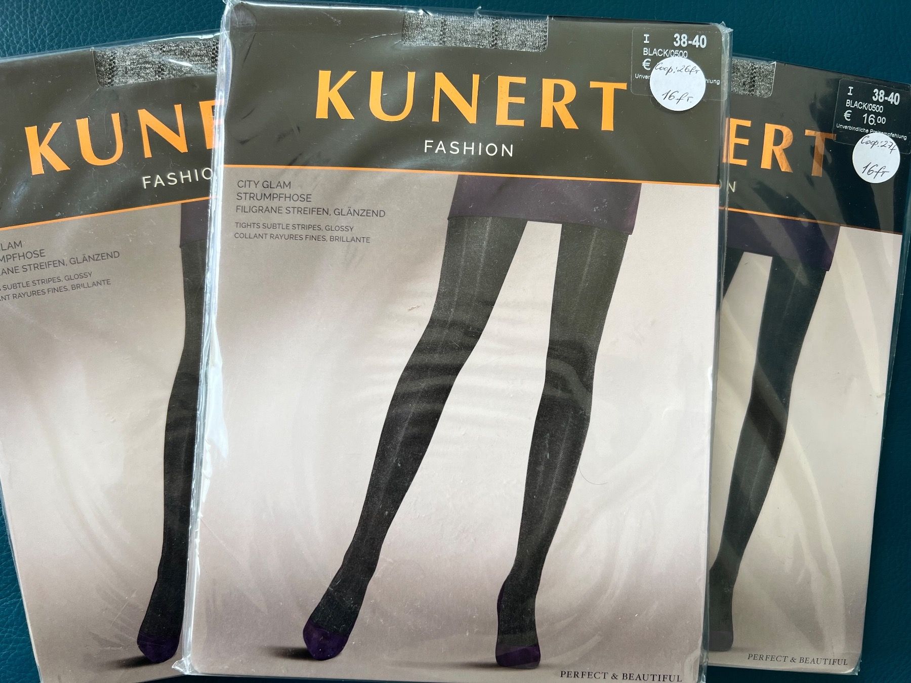 Strümpfe & Strumpfhosen: Strumpfhose KUNERT/ Größe S/16€ – Neu und originalverpackt aus Zumikon von DamenFashionShop 4