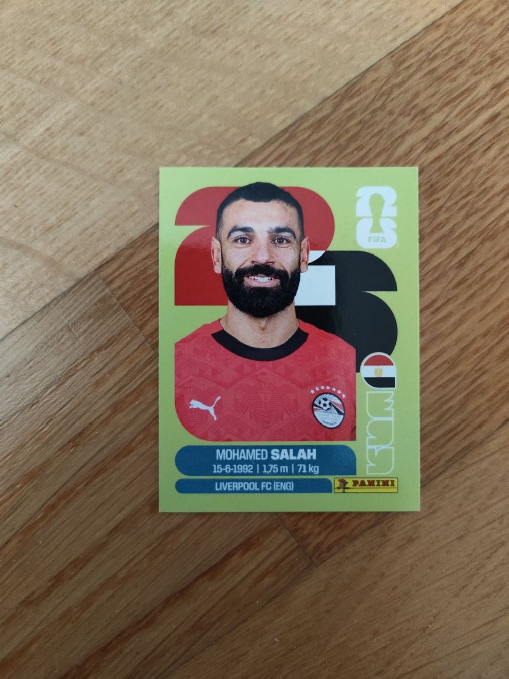 Panini Carte collezionabili: Panini WM 2026 EGY 17, Salah – Usato da Aarburg venduto da gloeckgloeck