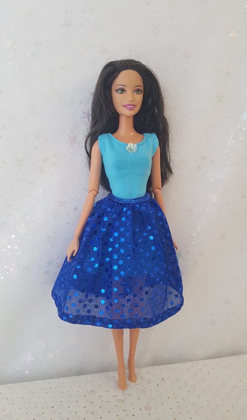 Bambole: Barbie Kleid – Nuovo (secondo la descrizione) da Lachen SZ venduto da Sakura4hime 3