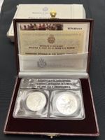 San Marino Silber Set 1984 Olympia – 500 & 1000 Lire