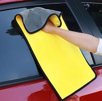 Mikrofaser Auto Trockentuch XXL, 2-seitig, flauschig neu