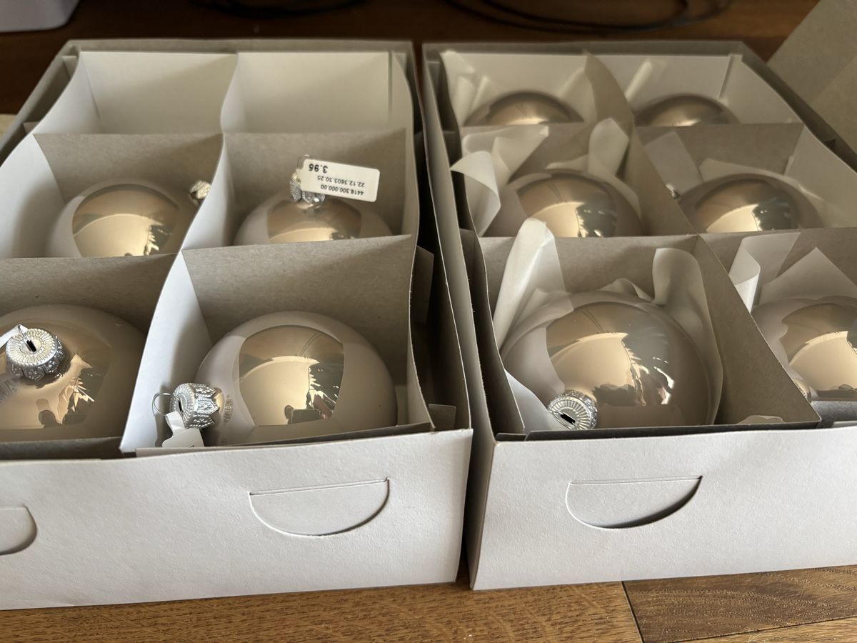 Alle Dekorationen: Weihnachtskugeln Micasa – Neu (gemäss Beschreibung) aus Buchrain von Ham2383