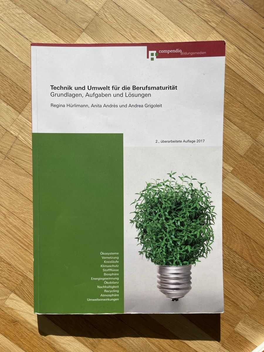 Libri: Technik und Umwelt BM 2. Auflage 2017 – Nuovo (secondo la descrizione) da Bern venduto da 3L3
