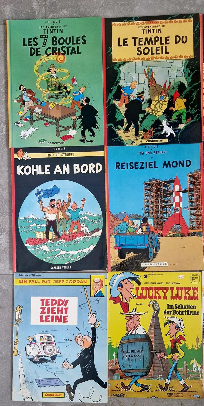 Comics: 13 x Comics Tim & Struppi / Clever & Smart / Lucky Luke ... – Gebraucht aus Alosen von mangan 2