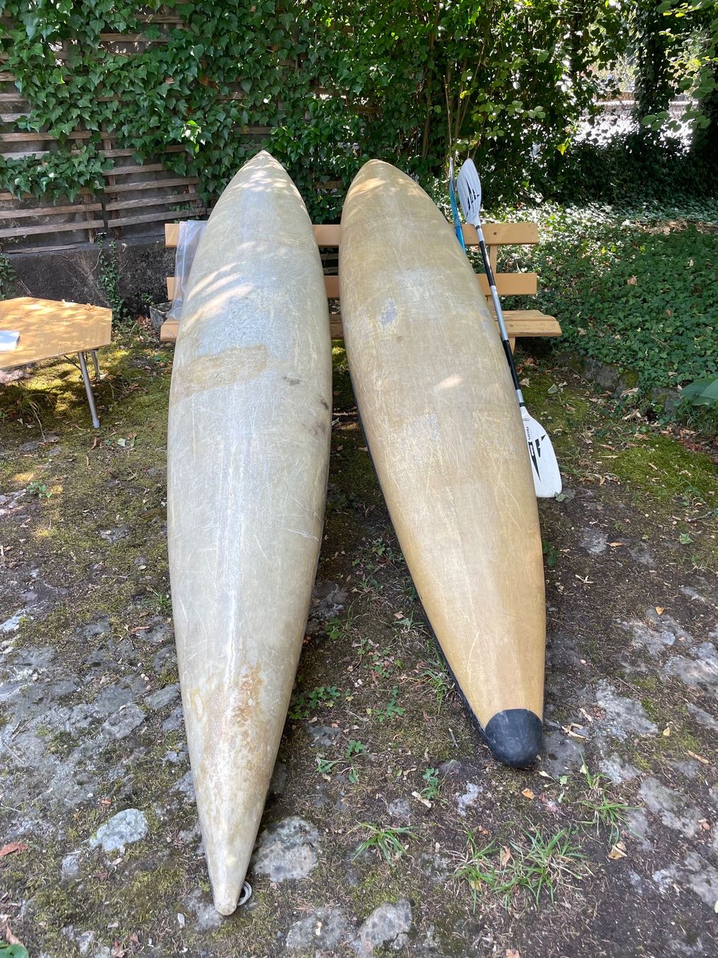 Bateaux: 2 Kajaks mit Paddeln – D'occasion à Thun par miss_eggli 3