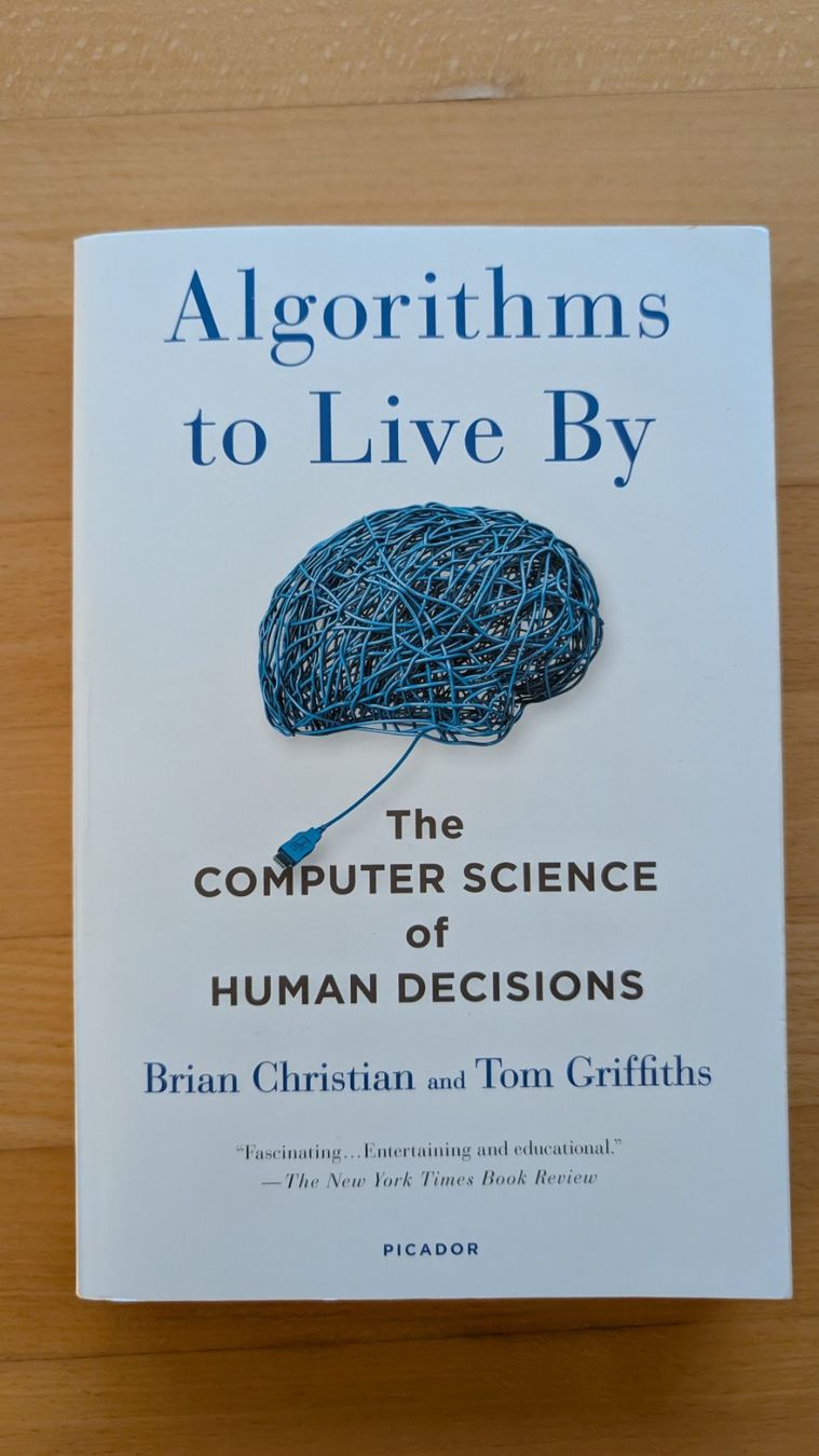 Bücher: "Algorithms to Live By" - Brian Christian and Tom Griffiths – Gebraucht aus Uster von lucam99