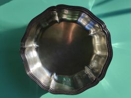Antike und grosse Zinn Schale / Ancienne coupe en étain