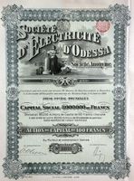 Société d'Electricité d'Odessa SA, Bruxelles - 1910