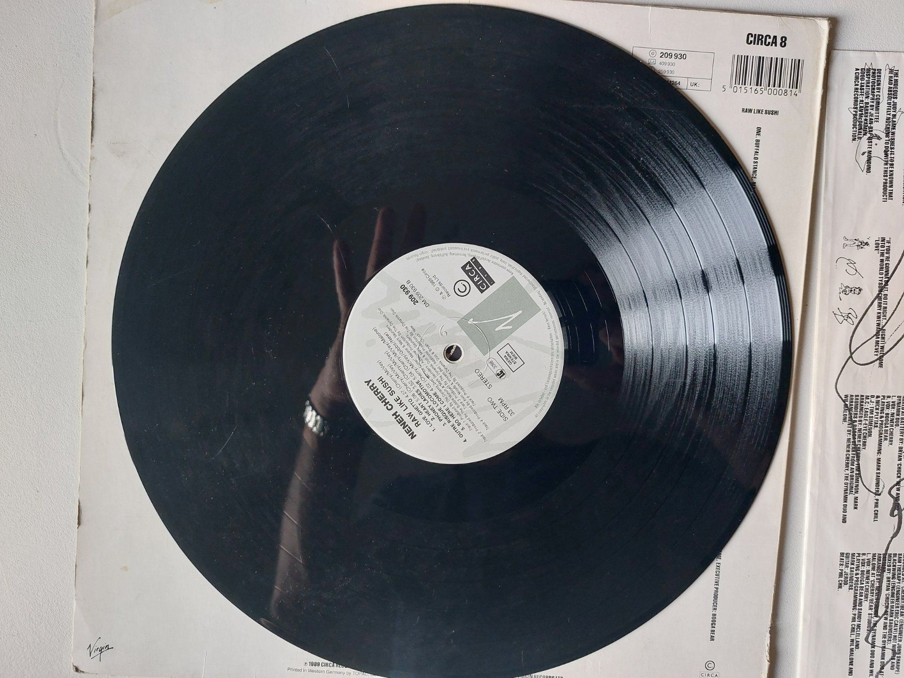 Schallplatten: Nena Cherry - Raw like Sushi 1989 – Gebraucht aus Zürich von Rockbyrd 3