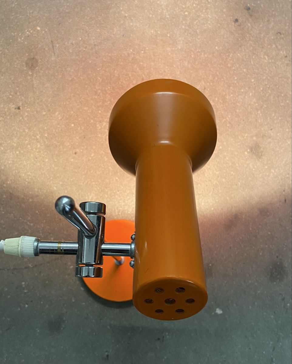 Lampen: Vintage Tischlampe Orange – Gebraucht aus Glattbrugg von Pischte.Brockenhaus 3