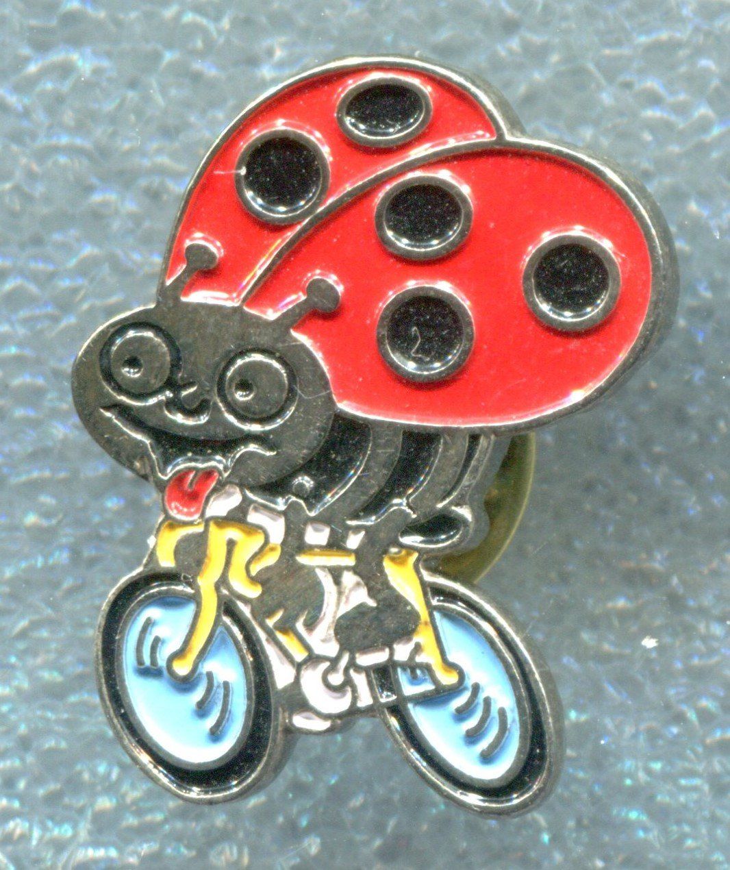 Plaquettes & Badges: BLICK Käfer  mit Fahrrad – D'occasion à Winterthur par Sammleroase