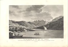 Brienz Originalkupferstich von Le Barbier 1780