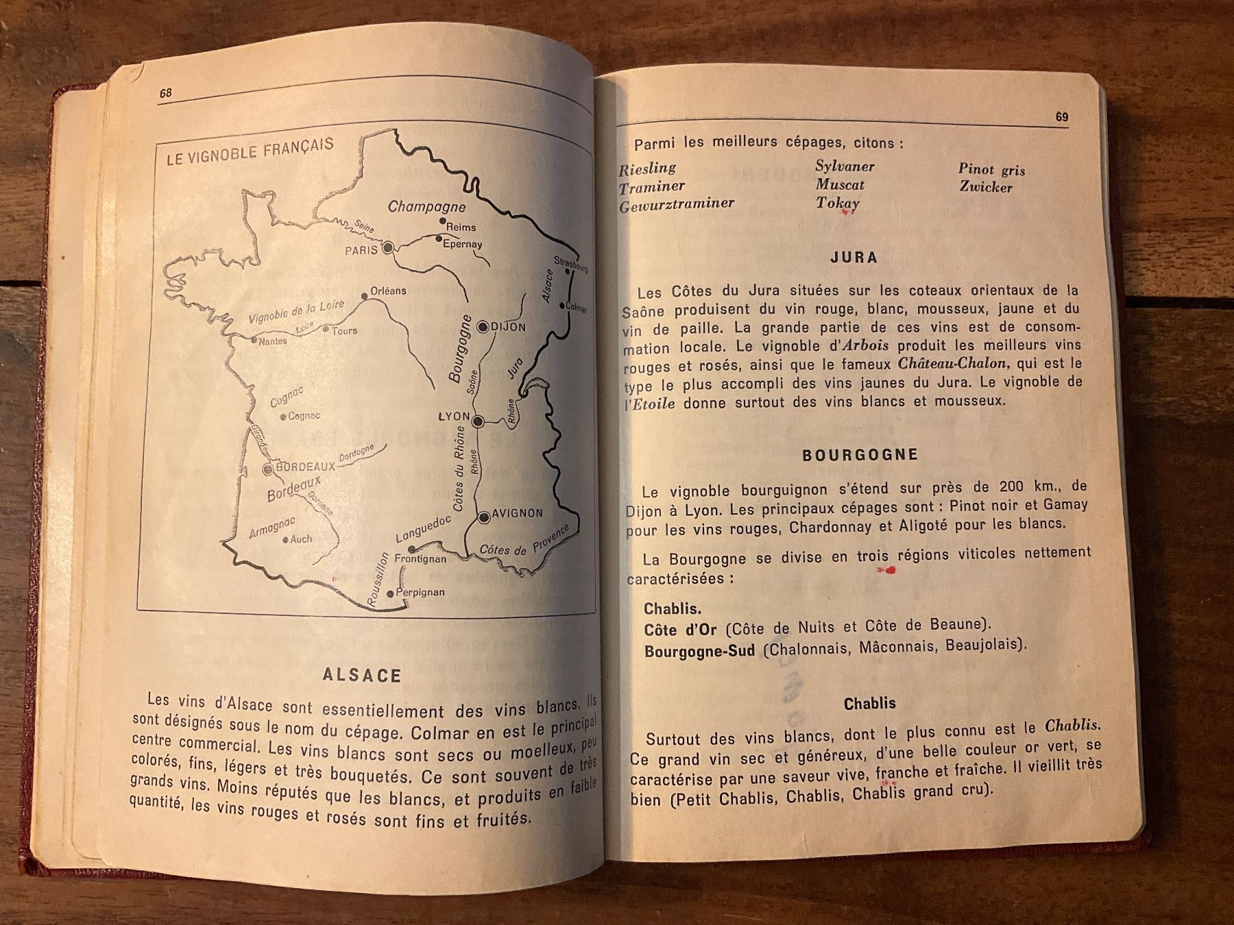 Bücher: Aide-mémoire du sommelier, édition 1970, RARE – Gebraucht aus Avenches von Lactobacille 3