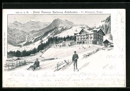 Adelboden, Hotel Pension Bellevue, Männ
