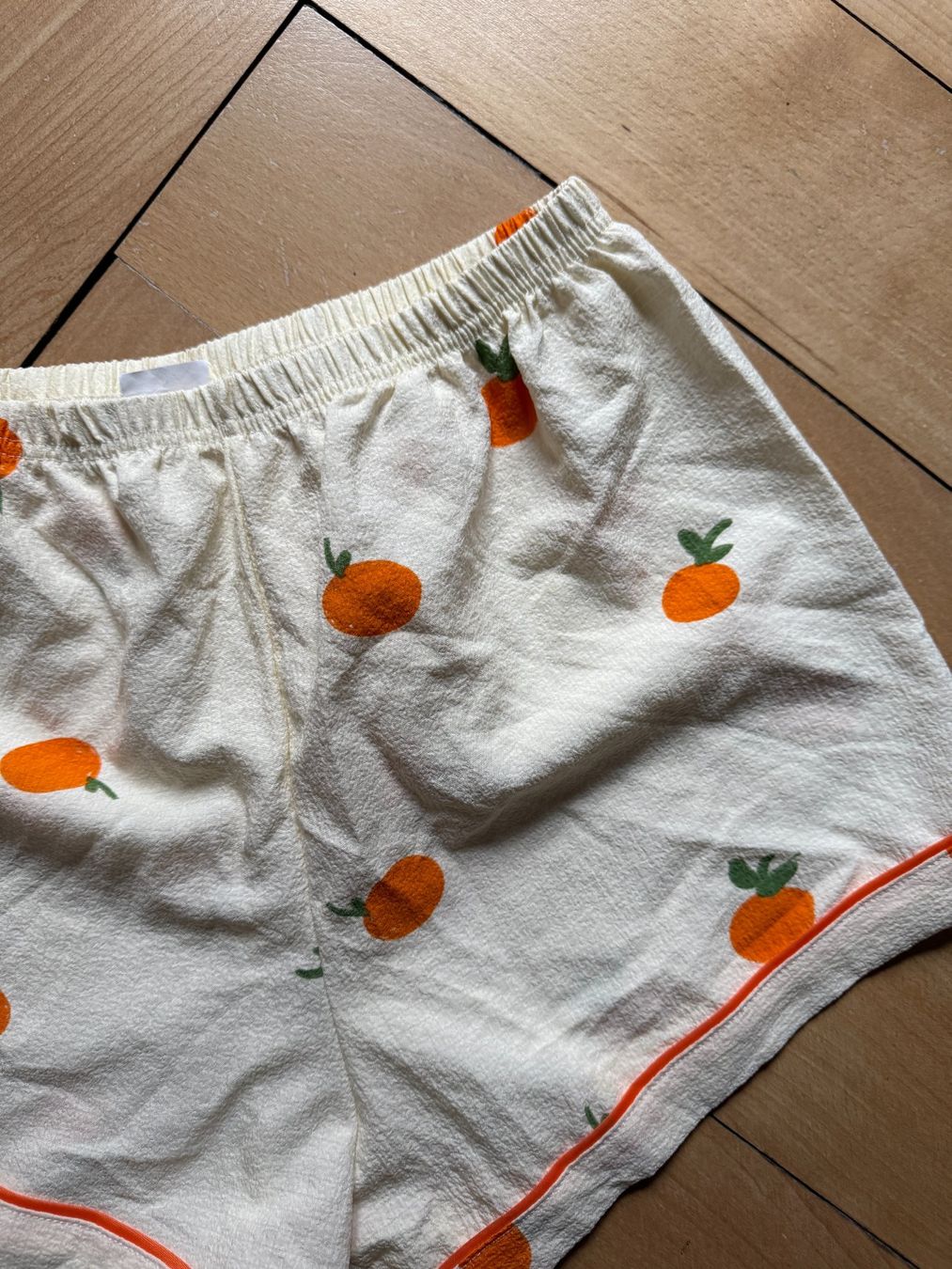 Kleiderpakete: Zweiteiler hellgelb mit Orangen S – Gebraucht aus Zürich von Diazaio 2