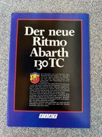 Prospekt  Fiat Ritmo Abarth 130 TC