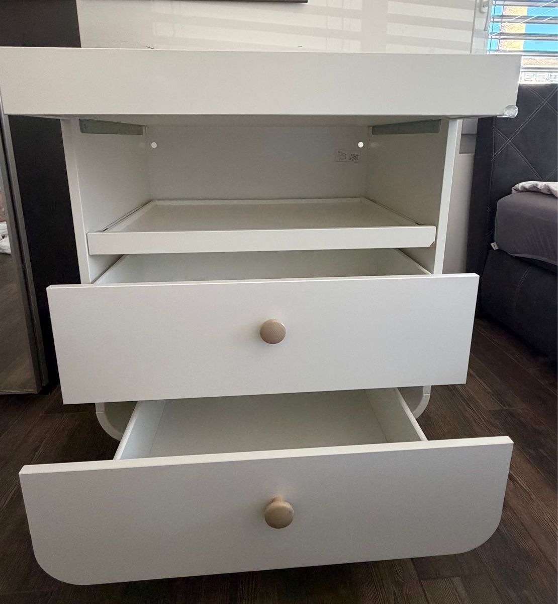 Ikea Fasciatoi & Accessori: Wickeltisch Kommode weiss mit 2 Schubladen gebraucht – Usato da Spreitenbach venduto da BeaW07 1