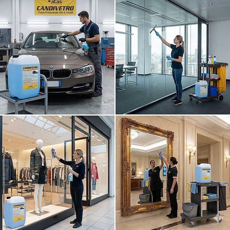 Alle Maschinen: GLASREINIGER  ATAS CANDIVETRO 25kg – Gebraucht aus Oensingen von CleaningLongo