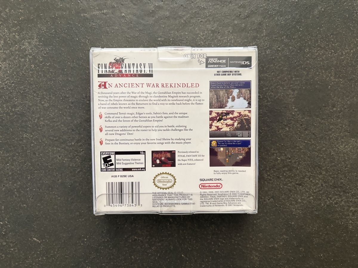 Nintendo Spiele: Final Fantasy VI (6) – Gebraucht aus Susch von Ascaso 1