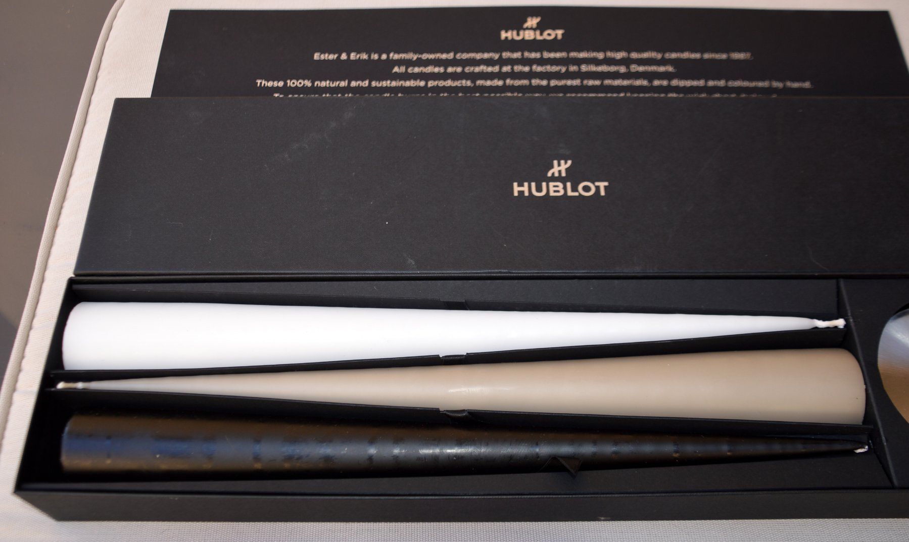 Candele: 3 Kerzen / bougies Hublot – Usato da Collonges venduto da Auganien