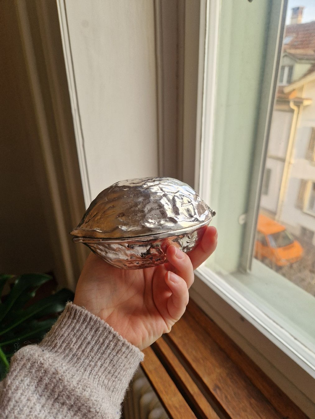 Elettrodomestici da cucina: Nussknacker aus Metall, Silberlook – Usato da Basel venduto da Musawida
