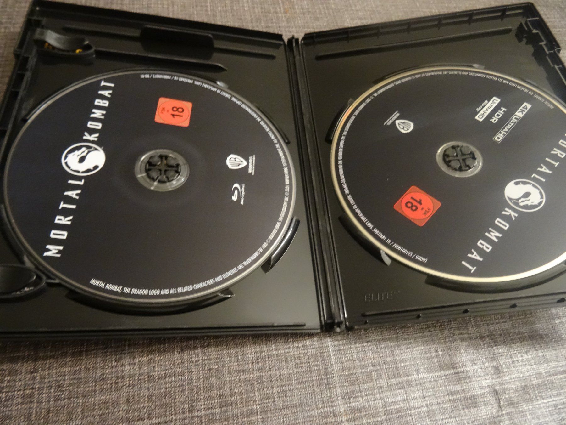 Tutti i DVDs: Mortal Kombat 4K ULTRA HD UHD Blu-ray – Usato da Olten venduto da Disc-Verkauf 1