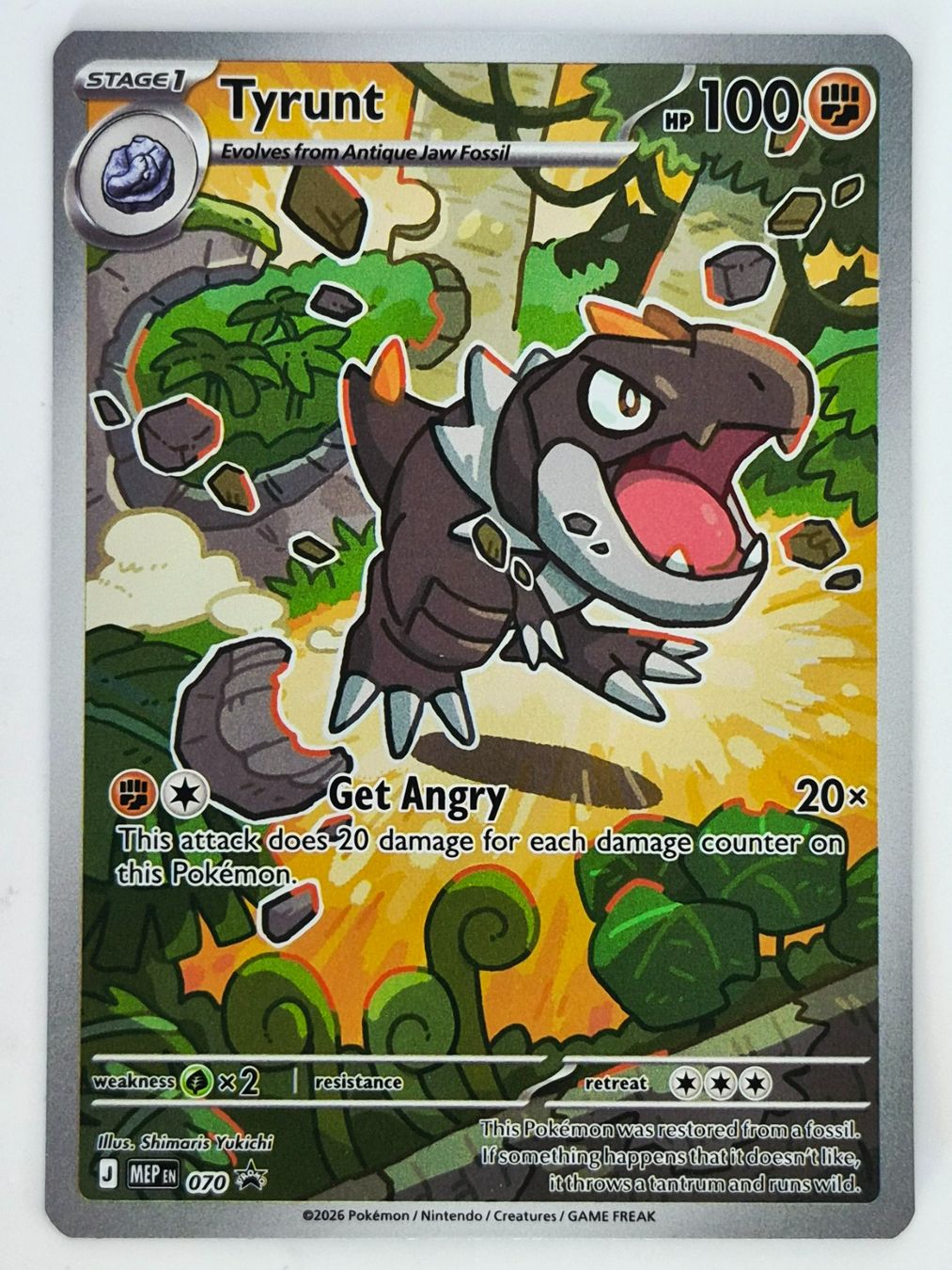 Pokémon Sammelbilder & Trading cards: Tyrunt / Balgoras / Black Star Promo / MEP 070 – Neu (gemäss Beschreibung) aus Arni AG von PokemonCardsStore